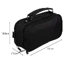 Trousse crayons double extensible noir Maaleo