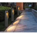 Lampe de jardin solaire moderne 45 cm Présentoir