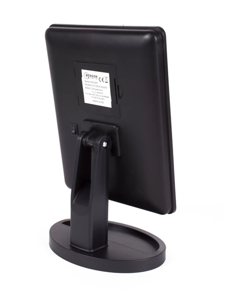 Miroir de maquillage 16 LED dimmable noir