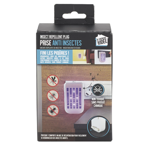 prise anti insectes lampe led