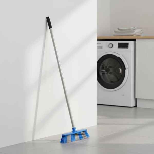 Balai de nettoyage Supernet bleu/gris