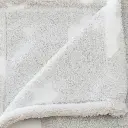 Plaid phosphorescent gris 125 x 150 cm