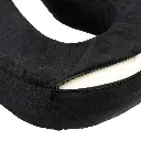 Coussin de cou mémoire de forme, velours, assorti (3 modèles)