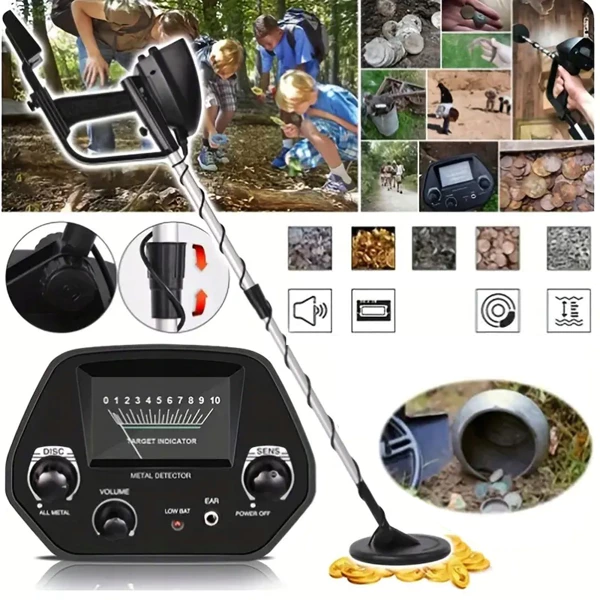 Détecteur de métaux pour pièces d’or et d’argent