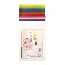 Papier transparent, 10 couleurs, 10 feuilles