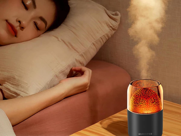 Diffuseur humidificateur d’air LED d’aromathérapie