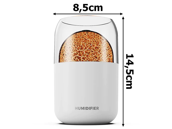 Diffuseur humidificateur d’air LED d’aromathérapie