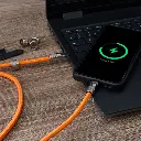 Cordon de téléphone chargeur 2-en-1 USB-C vers USB-C, lot de 2