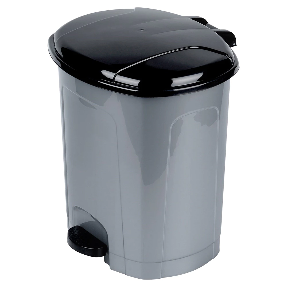Poubelle en plastique grise 26 l