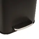 poubelle car metal 30l nr delta, noir