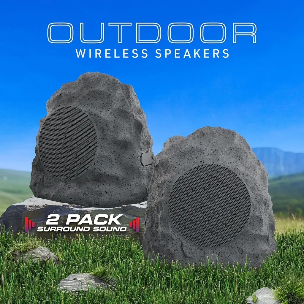 Enceintes Extérieures Bluetooth solaire Étanches Xtreme Rock – Pack 2