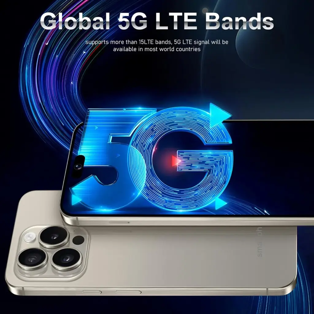 A15 Smartphon phone 8+256GB 6800mAh Android14.0 6.8" 5G