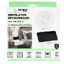 Ventilateur pliable et rechargeable blanc
