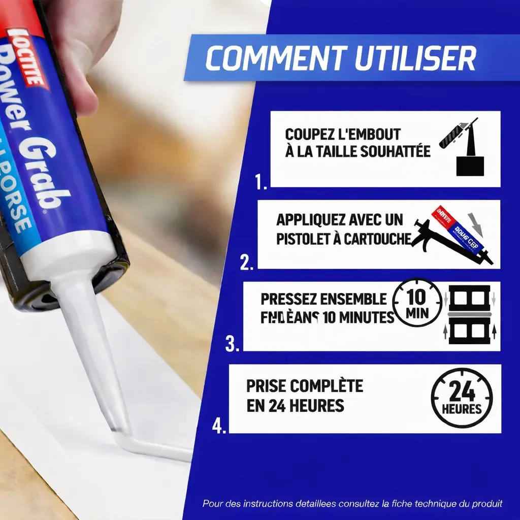 Colle de construction polyvalente