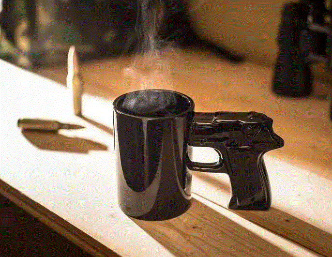 Tasse Pistolet Gun Mug – noire 