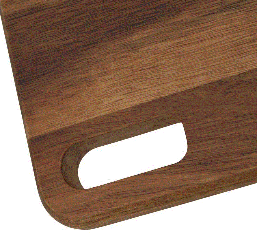 Planche à decouper en Acacia. 35L x 25cm x 2cm ép. 