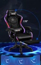 CHAISE GAMING avec LED Massage et repose pieds_7