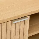 Meuble TV bois beige