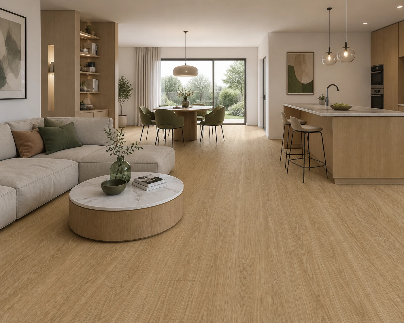 LVT PALMIER DMW011 / 1220*178*5mm Boite 1.73M²  