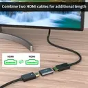 Adaptateur HDMI Femelle/Femelle 4K 60Hz – Lot de 3 Aluminium