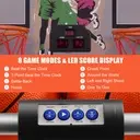 Jeu de Basket Arcade Pliable Double Panier