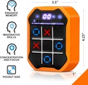 Morpion électronique avec effets sonores – Jeu de voyage 