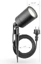 Projecteur de jardin avec prise RA IP65