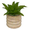 Mini plante grasse artificielle Ubi hauteur 7 cm 8 modeles assortis