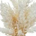 Composition florale en ceramique James hauteur 36 cm blanche