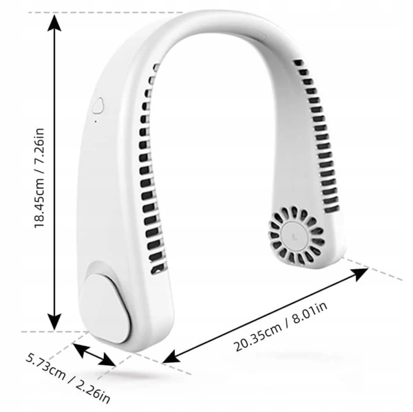 Ventilateur de cou portable