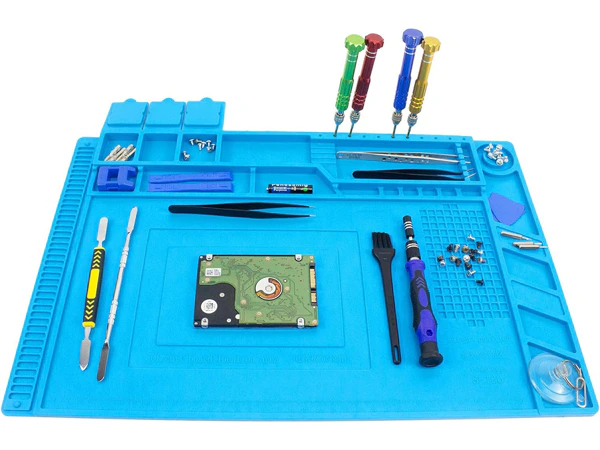 Grand tapis de soudure en silicone