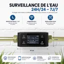 DEtecteur de Fuite d’Eau Intelligent Wi-Fi & Bluetooth – Contrôle du Débit et de la Consommation