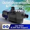 Pompe auto-amorcante Intelligente 2,1 HP – 38 m³/h