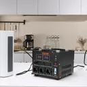 Convertisseur transformateur VEVOR 5000W 110V/220V – prise universelle, câble US avec terre 