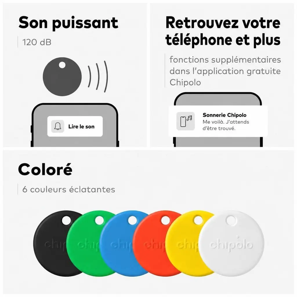 Traceur Bluetooth Chipolo POP - photo 3