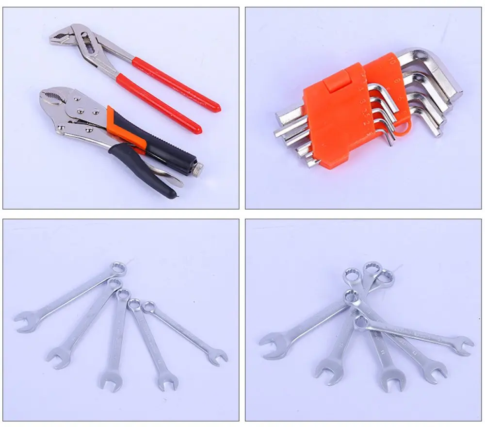 Coffret à outils métallique multi-niveaux garni - 2