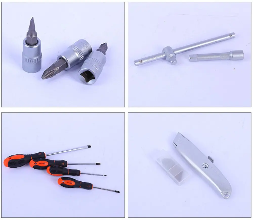 Coffret à outils métallique multi-niveaux garni - 3