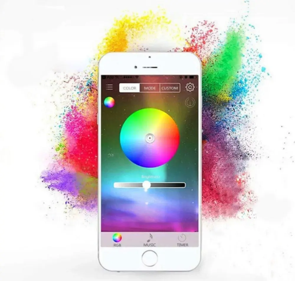 Éclairage LED d’habitacle auto RGB par appli - 2
