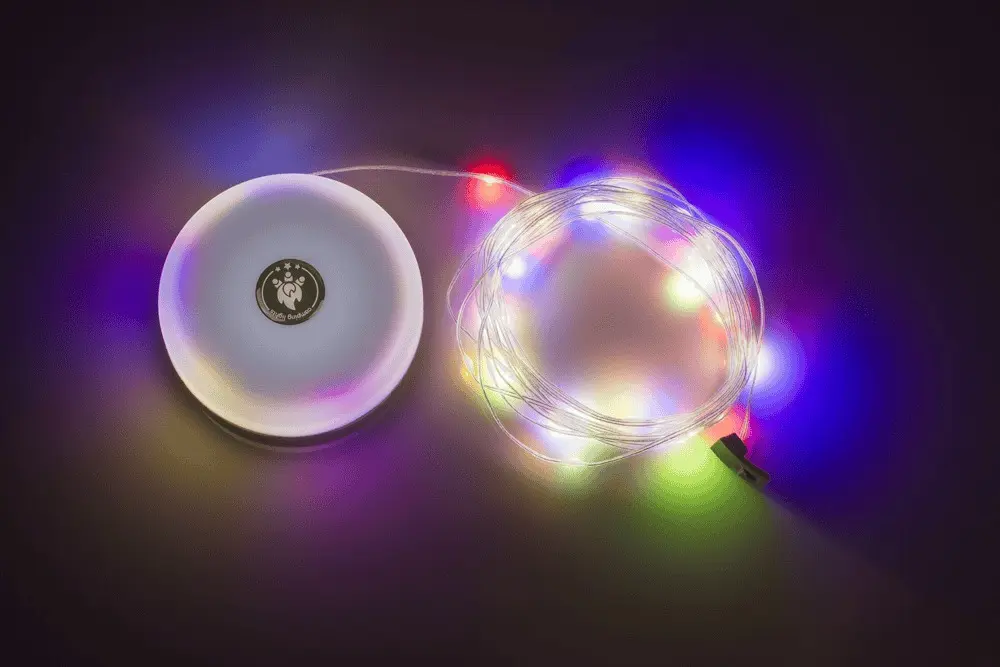 Lampe de camping rechargeable 3-en-1 : torche, powerbank, ruban LED 10 m - 7