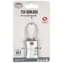 Cadenas à combinaison TSA pour valise, argent - 3