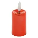 Lot de 4 bougies LED votives Tilia, rouge - 5