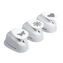 Lot de 3 perforatrices à motifs Rayher : cœur, fleur, papillon - 4