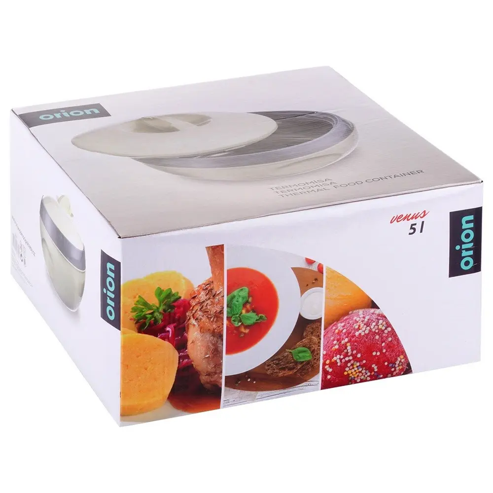 Récipient isotherme alimentaire Venus 5 L, intérieur inox - 3