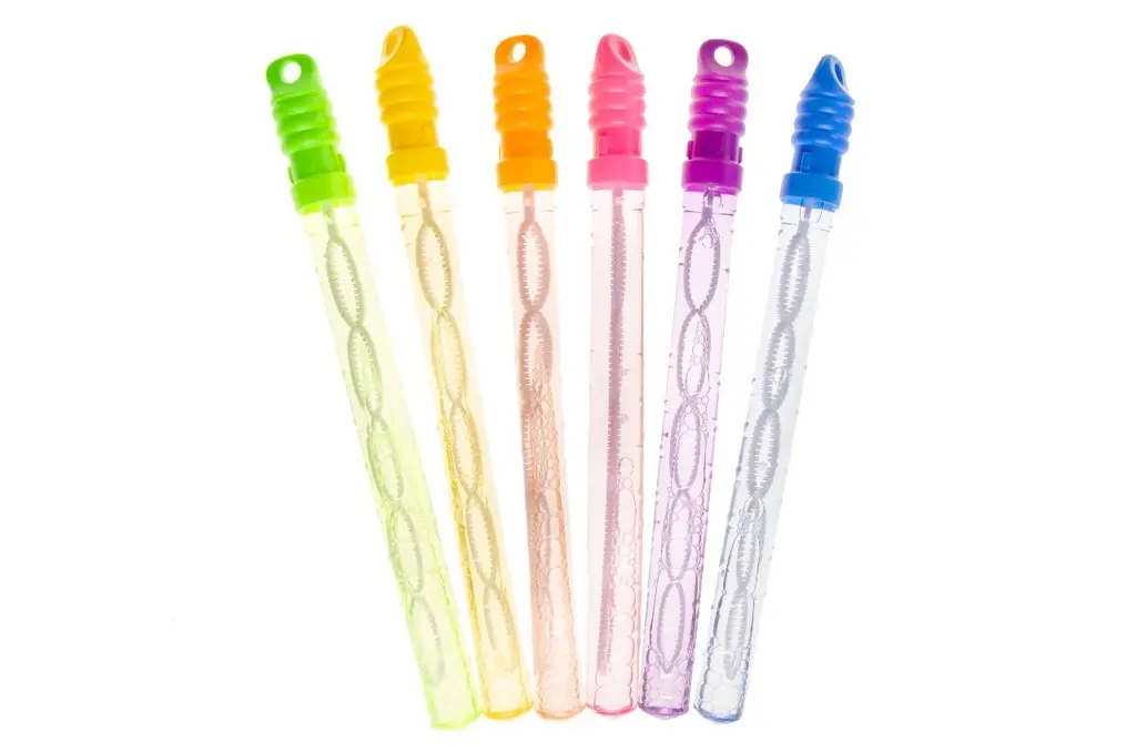 Bâton à bulles arc-en-ciel 118 ml, 31 cm - 3