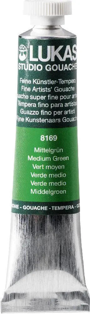 Peinture tempera Lukas, 6 tubes × 20 ml - 6