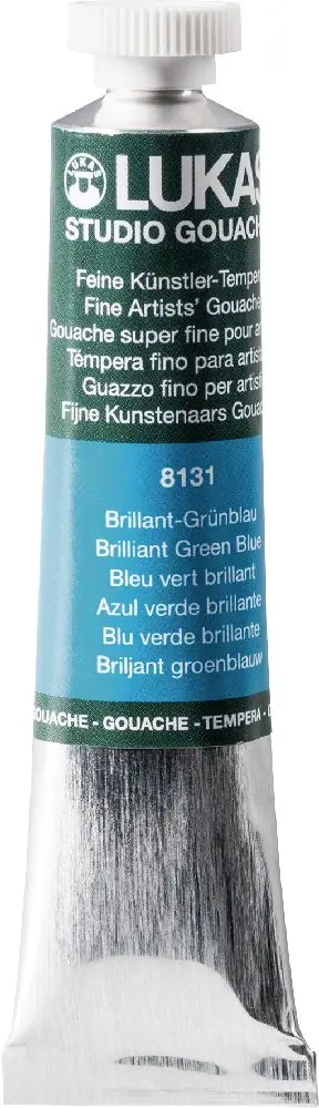 Peinture tempera Lukas, 6 tubes × 20 ml - 7