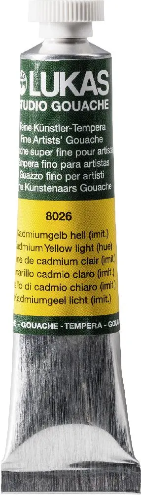 Peinture tempera Lukas, 6 tubes × 20 ml - 9