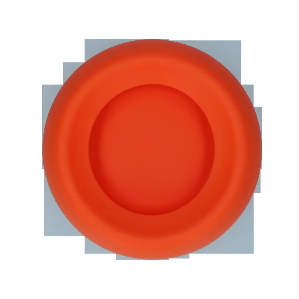 Gamelle anti-renversement en silicone Excellent Pets 300 ml, orange (S) - 2
