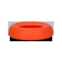 Gamelle anti-renversement en silicone Excellent Pets 300 ml, orange (S) - 4