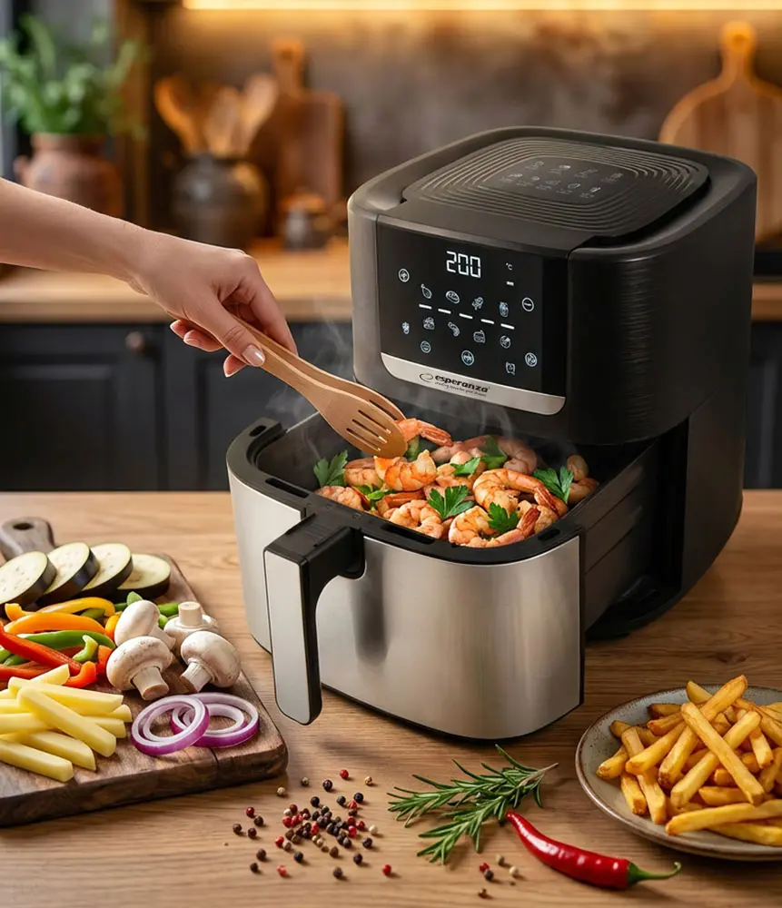 Friteuse à air sans huile Esperanza Pollo Fritto 8 L - 7
